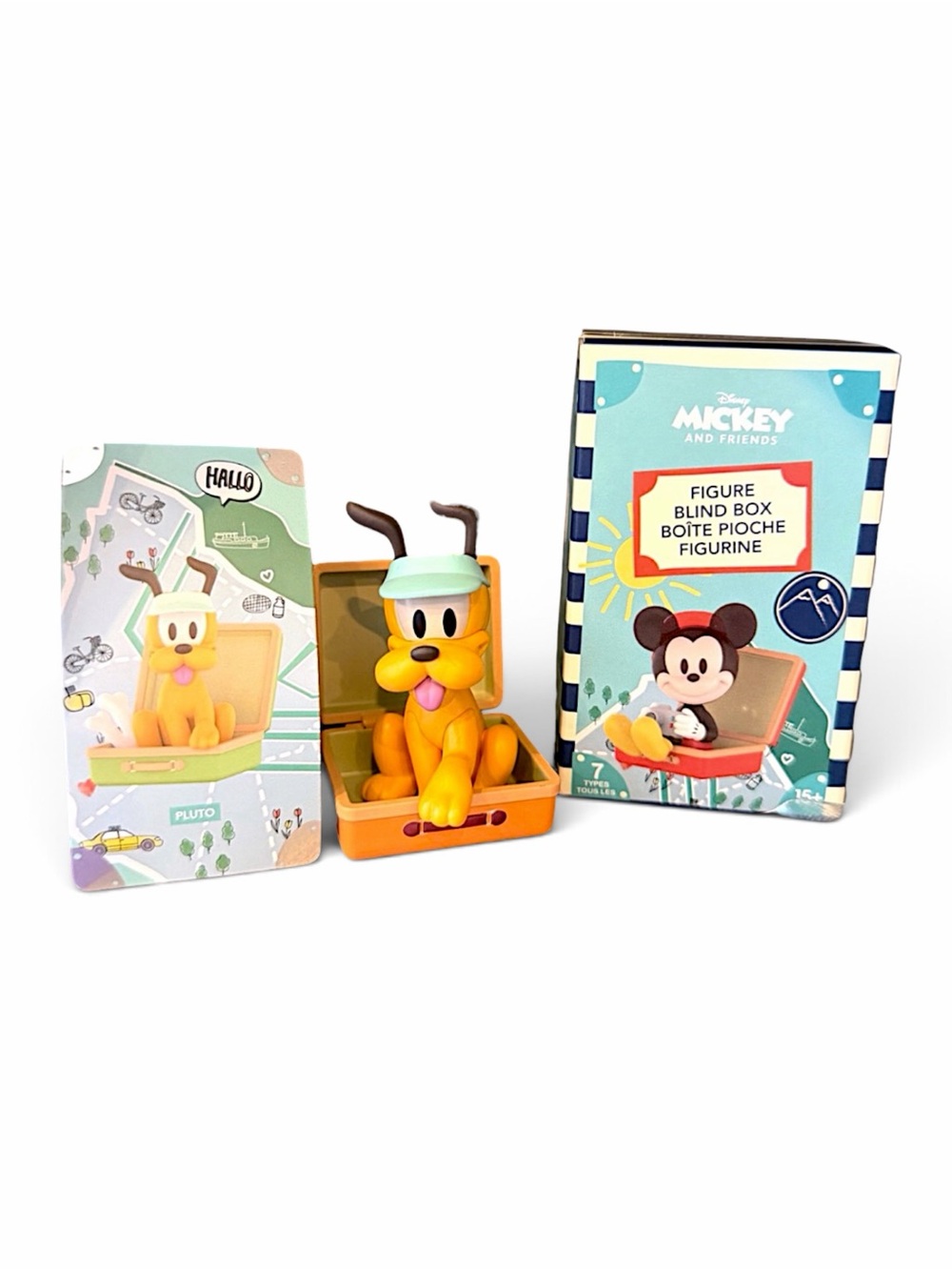 Miniso Disney Mickey and Friends Travel Collection Figure Pluto